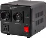 KEMOT Convertor tensiune Kemot 1000VA 800W Unda sinusoidala Negru (urz3422)