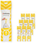 Brabantia Saci de gunoi Brabantia PerfectFit Sort&Go/Touch 1005561, Dimensiune A , 3 L, 200 buc, Alb (1005561) Cos de gunoi