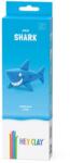  Gyurma klt. , Hey Clay, cápa, 3 tégely, 7x22 cm dob - pcland