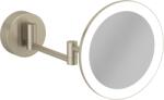 Kludi Vela R oglindă cosmetică 20.2x20.2 cm rotunde cu iluminare nichel 58995N5W (58995N5W)