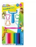 Kid Art Kid Art: Modellező gyurma készlet formákkal, 12 db-os (T100/4MR-1PK) - pcland