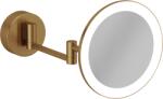 Kludi Vela R oglindă cosmetică 20.2x20.2 cm rotunde cu iluminare 58995N1W (58995N1W)