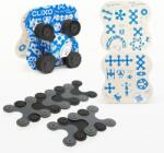 CLIXO Designer Negru și Gri - set de construcție magnetic, 9 piese (MA8-893T-DK9)