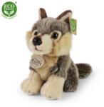 Rappa Lup de pluș șezut 18 cm ECO-FRIENDLY (RP866898)