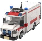 BRIXIES Plus 222.401 Ambulanță cu tărgi, 430 piese (MA27-222.401)