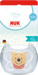 Nuk Силиконова залъгалка NUK - Perfect Match Air, Бяла, Мечо Пух, 0-6 m (10175361)