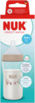 Nuk Шише със силиконов биберон NUK - Perfect Match, 260 ml, размер M, Маймуна (10216325)