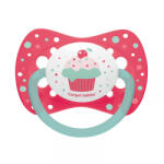 Canpol Силиконова залъгалка Canpol - Cupcake, Розова, 18+ m (23/284_pin)