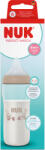 Nuk Шише със силиконов биберон NUK - Perfect Match, 360 ml, размер XL, Маймуна (10217001)