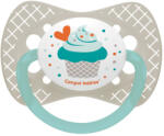 Canpol Силиконова залъгалка Canpol - Cupcake, 0-6 m (23/282_gry)