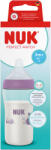 Nuk Шише със силиконов биберон NUK - Perfect Match, 260 ml, размер M, Хипопотам (10216324)