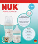 Nuk Подаръчен сет NUK - Perfect Match, 3 части, Дъга (10225353)