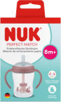 Nuk Чаша със сламка NUK - Perfect Match, 150ml, 8+ m, Мечка (10215402)