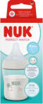 Nuk Шише със силиконов биберон NUK - Perfect Match, 150 ml, размер S, Овчица (10215406)