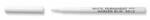 KOH-I-NOOR Marker Permanent Subtire, Alb, Varf 2 mm, Koh-I-Noor (KH-K3313)