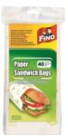 Fino Pungi pentru Sandwich Fino, din Hartie, 6 x 25 cm, 40 Bucati (SAFINO00016)