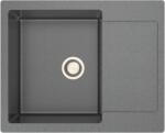  Kevmil Kata gránit csepptálcás mosogatótálca 610 x 500 mm - szürke (kata-szürke)