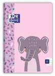 OXFORD Caiet Oxford, A5, 24 File, Hartie Optik 90 g / mp, PEFC, Tip II, Colturi Rotunjite, Motiv Kids (HRZ-400192290)