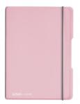 Herlitz Caiet My Book Flex A6 40 File, Dictando, Coperta PP Roz (HRZ-9494070)