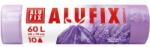 Alufix Saci de gunoi retractabili cu parfum de lavandă 60l/10buc, 60 x 70cm, violet, HDPE