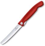 Victorinox Cuțit de bucătărie pliabil Victorinox lamă netedă cu vârf rotunjit - Red