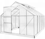 Mirpol Polikarbonát üvegház 250 x 310 x 124/205 cm (5905610252014) - homelux