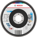 Bosch Lamellás csiszolókorong kúpos 125 x 22, 2 / P120 alu-oxid X451 Multi Material (2608626143)