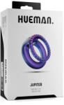 Hueman Jupiter akkumulátoros vibrációs pénisz és heregyűrű - ovszer-vasarlas