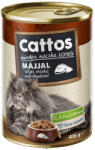 Cattos nedves macskaeledel máj - 415g