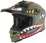 NOX N761 Fly Fighter gyerek motokrossz bukósisak khaki-többszínű