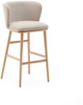 Kave Home Bézs bárszék (ülésmagasság 75, 5 cm) Ciselia - Kave Home