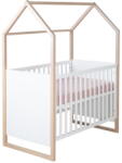 Roba Fehér babaágy 60x120 cm Cabane - Roba