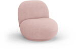 Micadoni Világos rózsaszín buklé fotel Chuck - Micadoni Home
