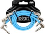 Ernie Ball Flex 3 Pack Blue 30, 48 cm Ъглов - Ъглов Пач кабел (P378854)