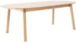Hammel Furniture Natúr színű tölgyfa bővíthető étkezőasztal 100x220 cm Amalfi - Hammel Furniture