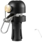 BIKEFLOW Kormányvégbe épített csengő - Réz 110 dB - Ø 18-25 mm fekete