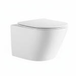 Welland Belluno Tornado fali WC csésze + soft-close slim WC ülőke - miniwebshop