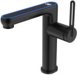 Welland FH-3434E smart mosdó csaptelep - multifunkciós fej - vízhőfok kijelző (fekete)