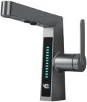 Welland FH-3429 smart mosdó csaptelep - multifunkciós fej - vízhőfok kijelző (gunmetal)