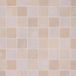 ANRO Wall Öntapadós szivacsos 3D falburkolat - csempe minta (67x67 cm-es lap) bézs - barna - ezüst (QD-4204)