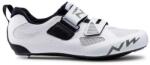 NorthWave Tribute 2 triatlon kerékpáros cipő, SPD-SL, fehér, 47-es