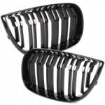Modecar Bmw 1 E81 E82 E87 E88, grill vesék, 04-07, fekete fényes, M-csomag