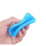 SATIS Hatékony Pro szilikon mosogató szivacs, edénymosó, 11cm átmérő, sárga, rózsaszín (Antybakteryjna szczotka kuchenna)