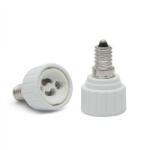 Ledline LED izzó foglalat átalakító E14-GU10, LED line, LL-242069 (LL-242069)