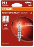 OSRAM Night Breaker Silver H1 12V/55W P14, 5S Izzó, +100%