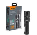 Videx újratölthető akkumulátoros hordozható zseblámpa 1500 lm 5000K A298 (6261)