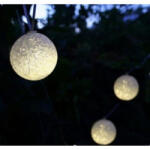 LEDvonal Led fényfüzér , beltéri , 10 db LED , hideg fehér , labda , elemes (WFD-DC-10PB-(W)-uk)