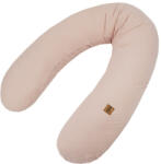 EKO Szoptatós Párna Muszlin Powder Pink 180cm - Puha, Kényelmes Baba- és Anyukapárna