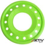 Dohány Frizbi 24 cm lyukas zöld (406)