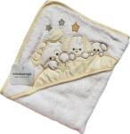  Díszdobozos törölköző kapucnival - Bézs kutyusos